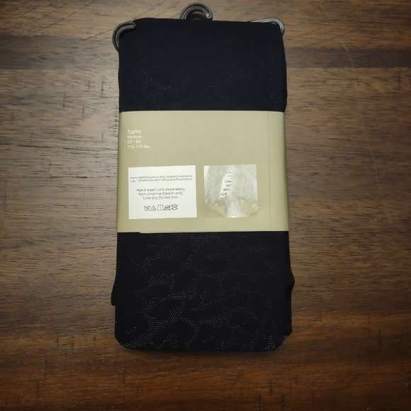 NWT J Crew Leopard Tights - Medium - Picture 3 of 6
